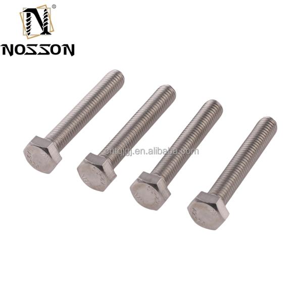 Long-Lasting Durability Grade Hex Bolts and Nuts M6-M36 M10 DIN933 934 Steel Finish ZINC PLATED Metric Measurement System