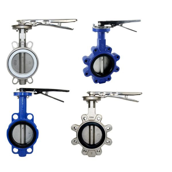 Water Media Sanitary Stainless Steel Butterfly Valve with Handle of Excellent