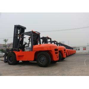 Big Capacity 10 Tons Hydraulic Diesel Material Handling Forklift With Isuzu Engine