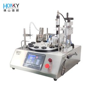 Desktop Vial Filling Capping Machine with Ceramic Pump - 40BPM Filling