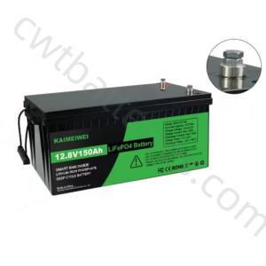 LiFePO4 12.8V 150Ah Lithium Ion AGM RV Battery Pack Deep Cycle Recreational