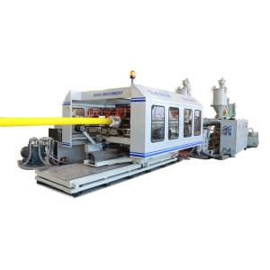 Single Screw Perforated Corrugated Pipe Machine High Speed Corrugated Pipe