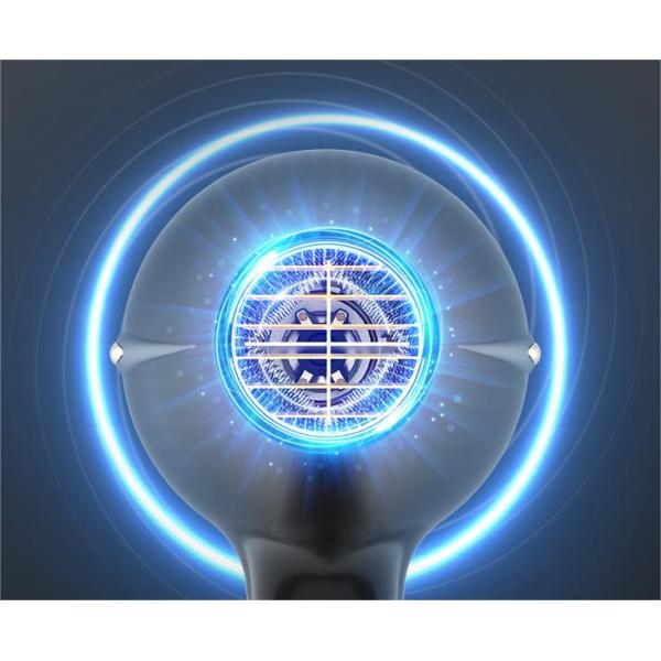 Barber Shop Dedicated Blue-Ray Cold and Hot Large Tube Hair Dryer with Six Gears