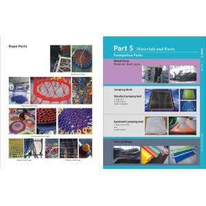 400M2 Discount Large Children Trampoline Gymnastic Indoor Trampoline Equipment