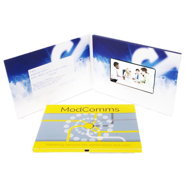 Digital Video Brochure 128MB-32GB Memory Capacity and PNG Image Format for