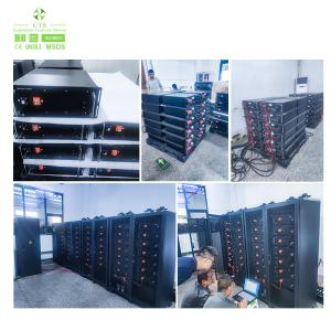 CTS 48v 20kwh Lifepo4 Batteries Solar Battery Storage System For Telecom / Wind