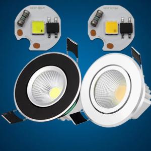 19mm SMD LED Chip Cob Led 220V Mini Spotlight Source For Jewelry Wine Cabinet