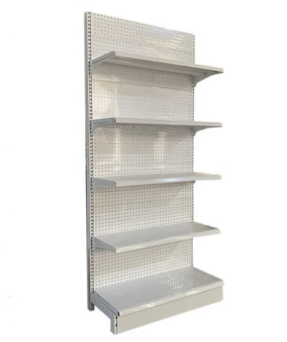 Single Sided Gondola Store Display Shelves Drugstore Snack Shop Shelf