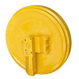 Black/Yellow Dozer Undercarriage Assy Idlers Group Wheel for D6H/D6R Part Number
