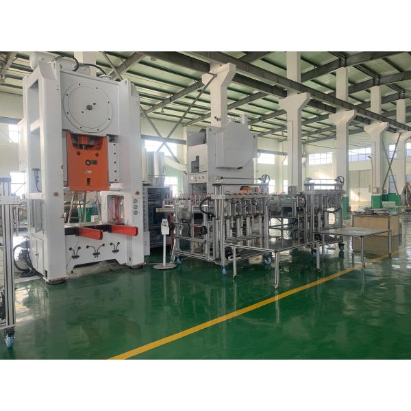 High Speed Automatic Schneider Electric Aluminum Foil Tray Making Machine 12000pcs/hour
