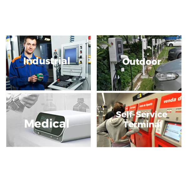 Industrial Open Frame Monitor , 17 Inch Screen Monitor Dustproof For Android Kiosk