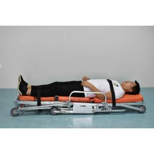 1.96M Self Loading Folding Ambulance Stretcher Cum Wheelchair, Aluminum