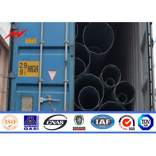 Buy Spray Paint Galvanised Steel Poles Street Dual Lamp Outdoor Light Pole at wholesale prices