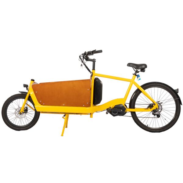 High Capacity Ebike Electric Bike with Rainproof Front Wooden Box and 36V 13Ah Battery