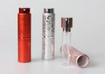 Glass Small Refillable Twist And Spritz Atomiser Perfume Spray Bottles Pink