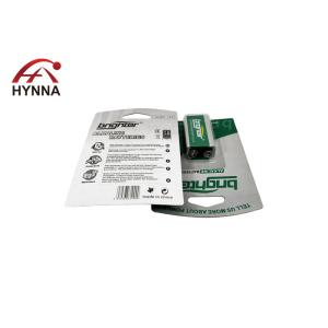 Single Use 9 Volt Alkaline Batteries 1 Blister Card Alkaline Battery 9V 6LR61