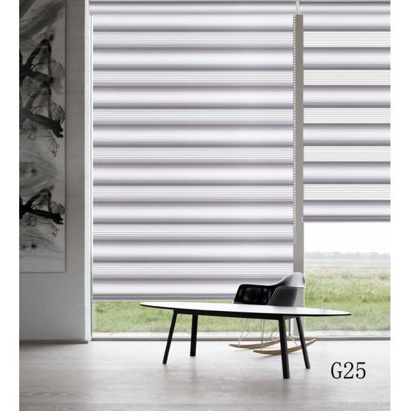 Buy High Quality Home Decoration chicology zebra blinds motorized for window at wholesale prices