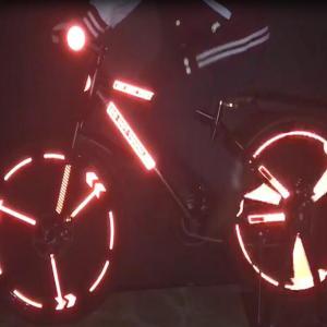 Balance Bike Reflective Stickers Warning Riding Accessories