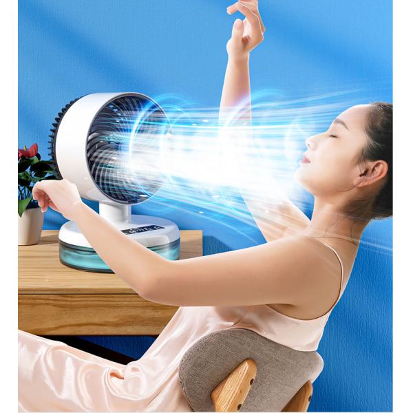 Household Mini 900 ml Air Conditioning Fan Portable USB Rechargeable Spray Air Cooler