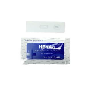 China High Accuracy HBsAg  Rapid Diagnostic test CassetteWhole Blood/Serum/Plasma Specimen easily and quick operation on sale