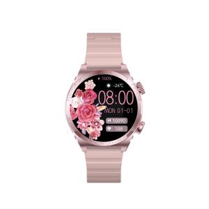 KW288 Womens Waterproof Smart Watch 1.3 Inch Round Smartwatch