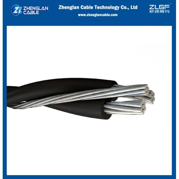 Buy Overhead Insulated Cable ABC Triplex Type Aluminum Conductors 0.6/1KV 4AWG AAAC/XLPE NFC33-209 at wholesale prices
