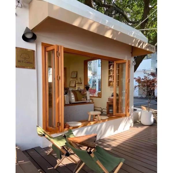 Full View Frameless Folding Glass Windows BiFold Window Folding Local Window Modern