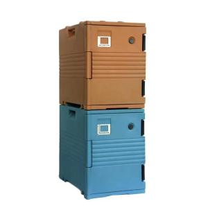 LLDPE PU Foam Insulated Food Carrier With Detachable Lid