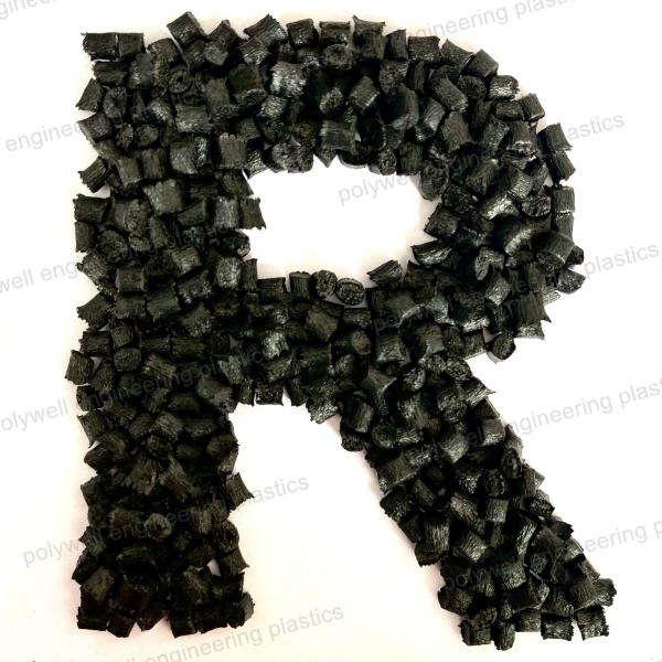 PA66 GF25 Nylon Recycled Plastic Granules Customized Flame Retardant Polyamide