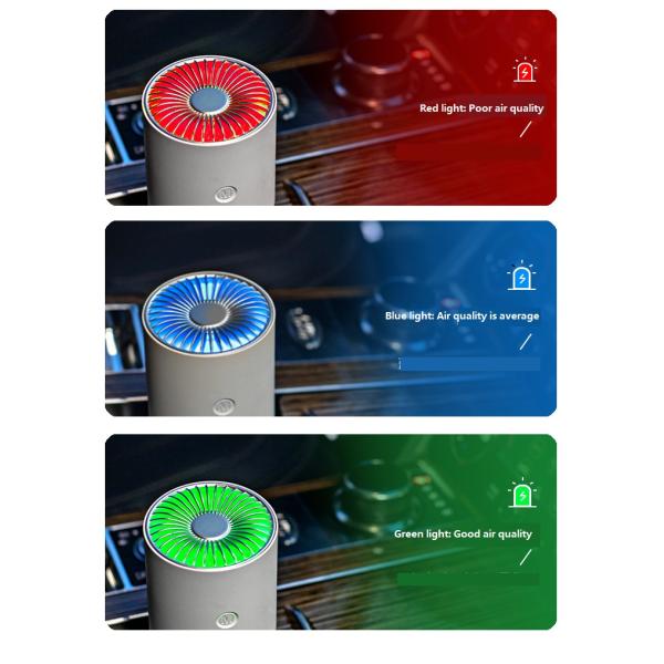 16.76kg Portable Negative Ion Car Air Purifier for Odor and Formaldehyde Elimination