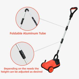 Mini Lawn Mowers Electric Portable Grass Cutter Machine 4.0Ah Battery Garden