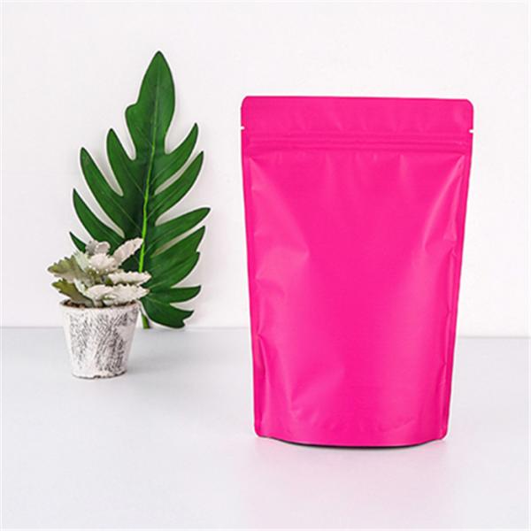 Body Scrub Plastic Aluminium Foil Stand Up Pouch With Zipper
