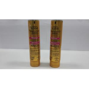 Eco Friendly Glossy Cosmetic Packaging AL Barrier Plastic Tube With Window