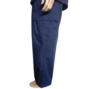 Custom Navy Blue BDU Military Uniform Set Polyester Cotton