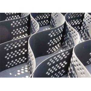 Soil Reinforcement Hdpe Geocell Smooth Textured Perforated Plastic