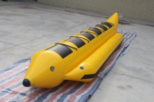 Quality 4.9x1.1m Inflatable Water Games , Inflatable Flying Fish Water Banana Boat For 5 People for sale