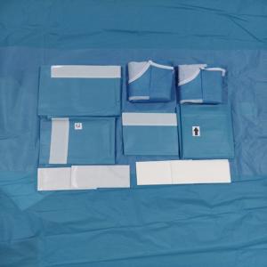 China Medical Consumable EO Sterile Surgery Drape Set Disposable ENT Pack on sale