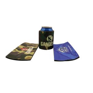 3mm Spring Personalized Beer Koozies , Picnic Beer Can Cooler Sleeve