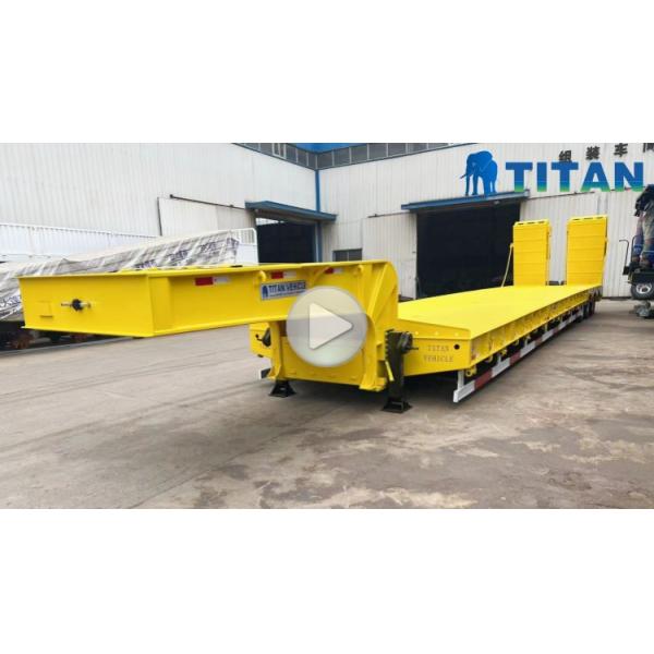 TITAN 3 Axle Low Bed Semi Trailer for Sale Price