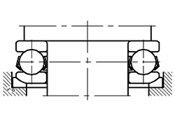 Thrust ball bearings with Spherical Outer Ring 53324