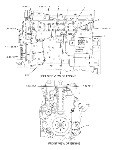 2197461 219-7461 Harness Excavator Engine Parts Fitting For 345C 345C L 345C MH 345D