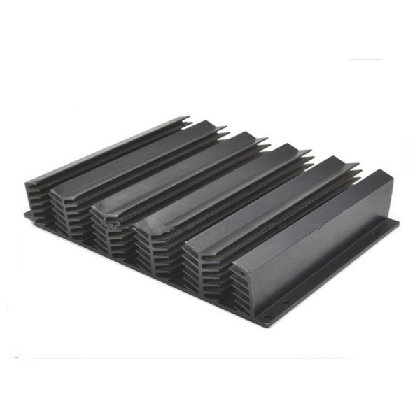 Buy 6063 Alloy Extruded Aluminium Heatsink Surface Black Temper T3 - T8 at wholesale prices