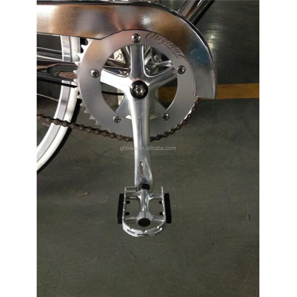 NO Suspension 3 Gear Silver Color Cromo Frame Vintage Ladies Bike Retro Women Lady Bicycle