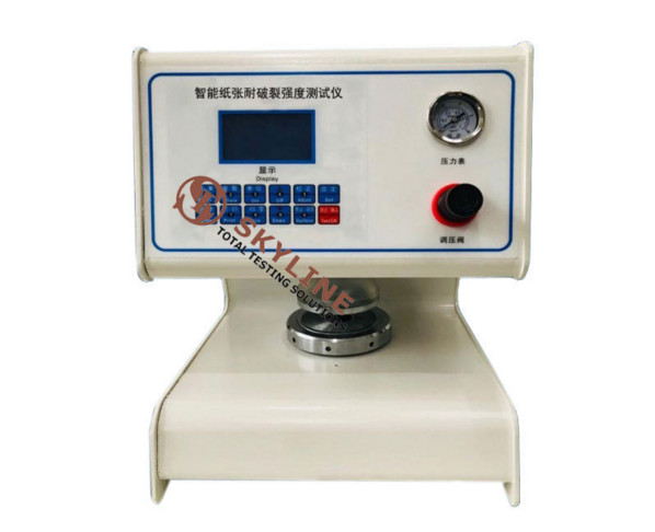 Keyboard Cardboard Paperboard Burst Strength Tester with Integrated Thermal