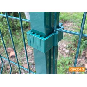 Rectangle Post PE Coating 50*200mm Wire Mesh Security Fence