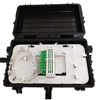 Buy FTTH Fiber Optic Termination Box Fiber Optic Splitter Box 36 Or 72 Fiber at wholesale prices