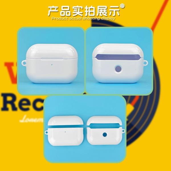Sublimation For Air Pod Case Diy Logo Custom 3D PC Sublimation Blanks For Airpod Pro 2 Earphone Protective Cover