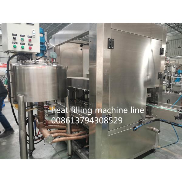 Buy 3KW 5000 Bottles / Hour Hair Wax Hot Filling Machine at wholesale prices