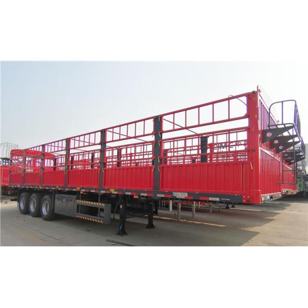 Stake Utility Cow Carrier Livestock CIMC Sideboard Semi Trailer
