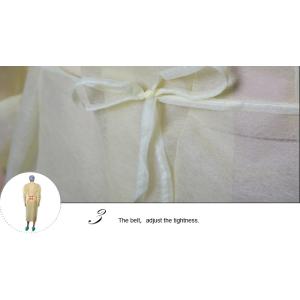 Dustproof Non Woven Disposable Isolation Gown
